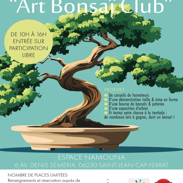 Journée “Art Bonsaï Club” au profit du Téléthon_Saint-Jean-Cap-Ferrat