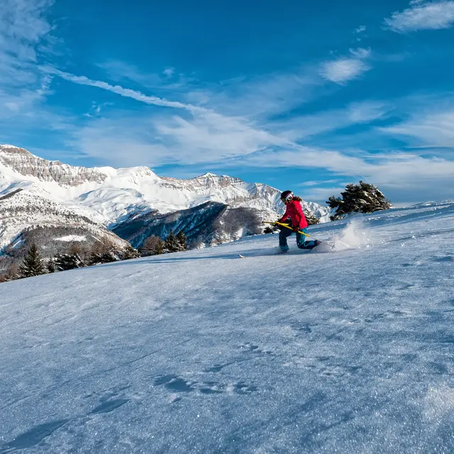 Télémark au Grand-Puy
