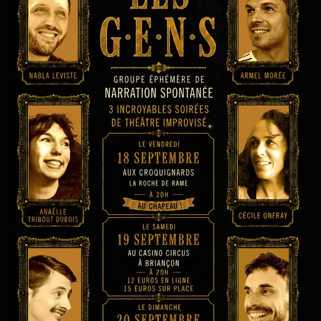 Spectacle théatre d'impro_Guillestre