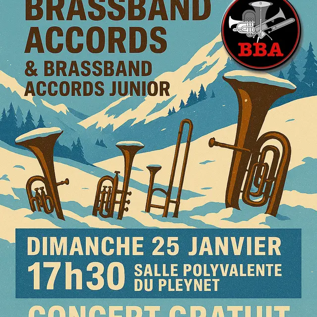 Concert Brassband Accords_Les Sept Laux Le Pleynet