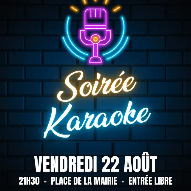 Soirée Karaoké_Bagnols-en-Forêt