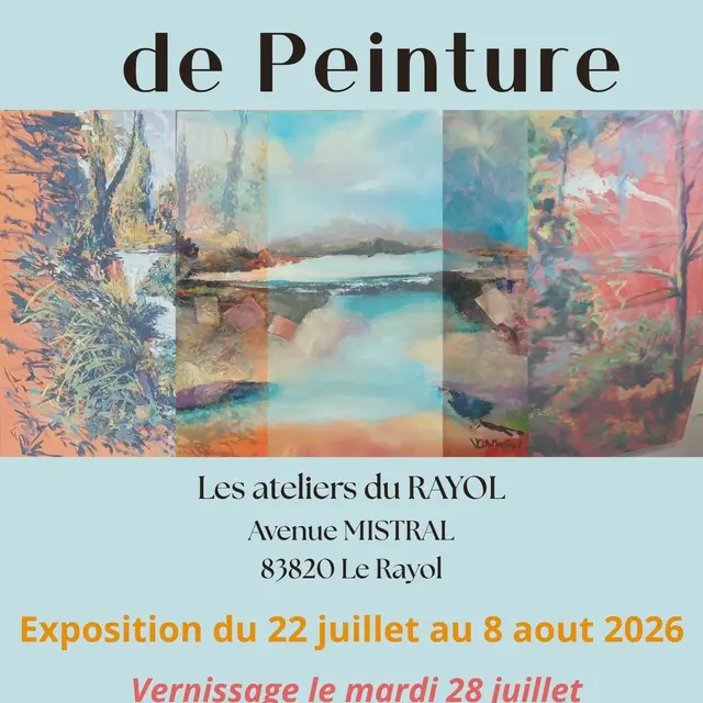 Exposition de Peinture_Rayol-Canadel sur Mer