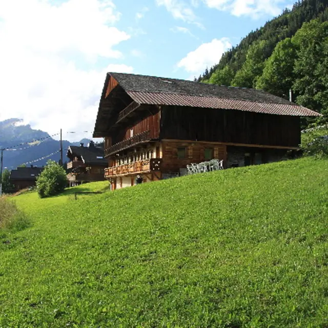 Chalet Bois Neige