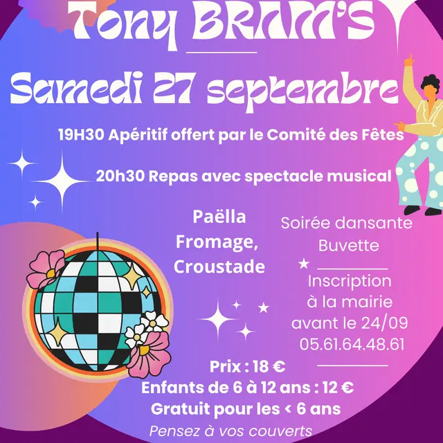 SOIRÉE TONY BRAM'S