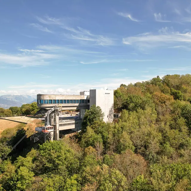 Téléphérique Gare d'arrivée