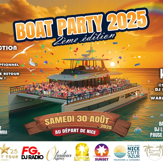 Boat Party 2025_Nice