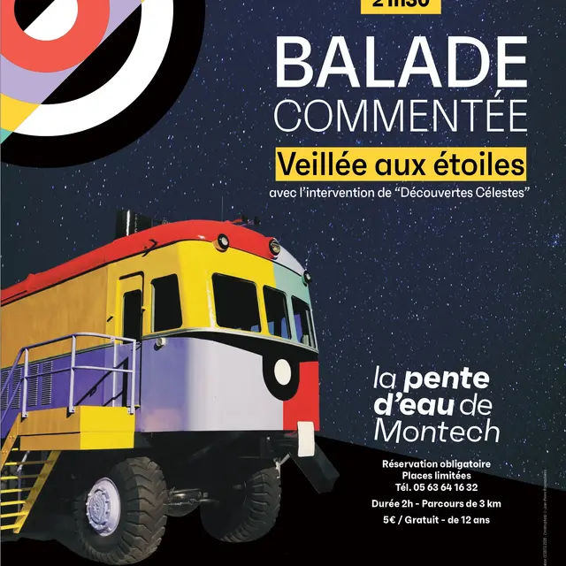 Balade commentée Veillée étoilée_Montech