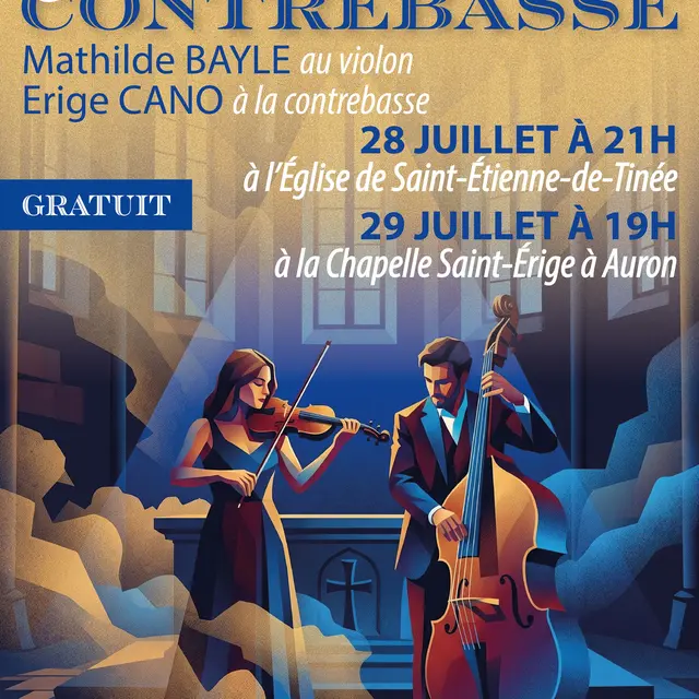 DUO VIOLON & CONTREBASSE - Mathilde Bayle et Erige Cano_Auron
