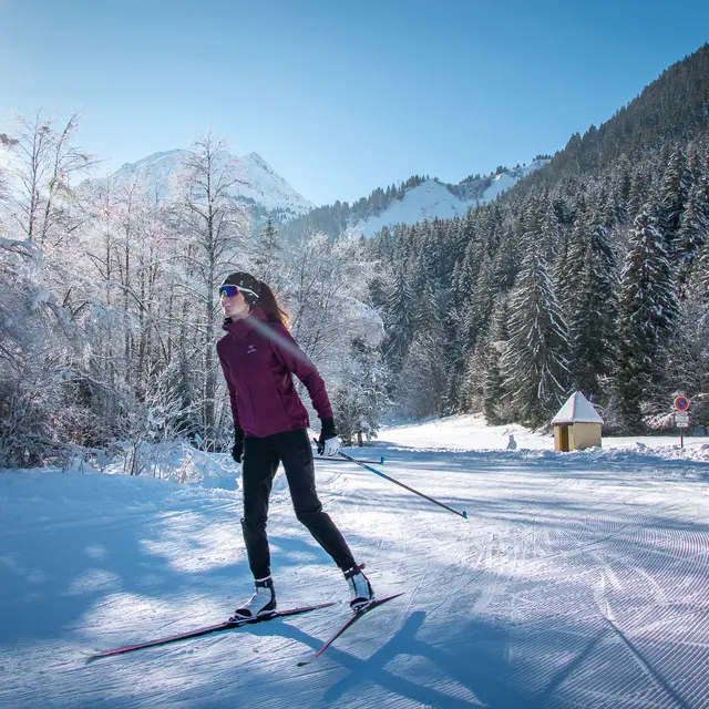Ouverture du domaine nordique_Les Contamines-Montjoie