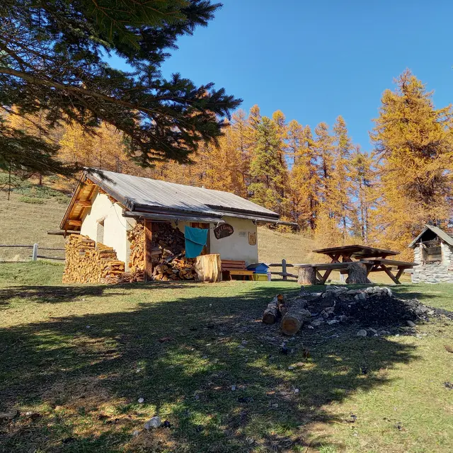 La cabane du Clôt l'Henry_Molines-en-Queyras