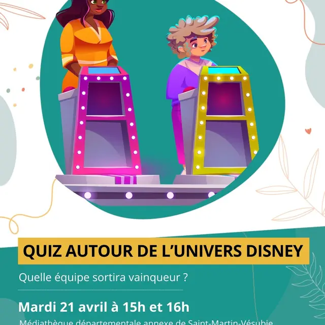Quiz “spécial Disney”_Saint-Martin-Vésubie