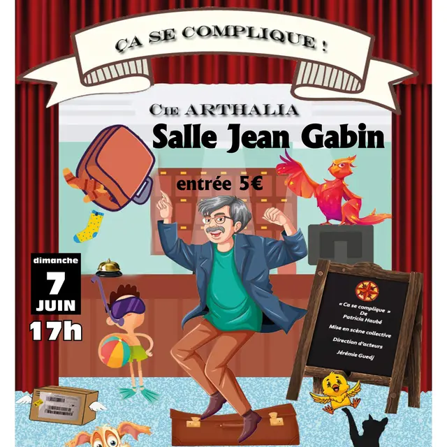 Théâtre - Ca se complique_Saint-Martin-Vésubie