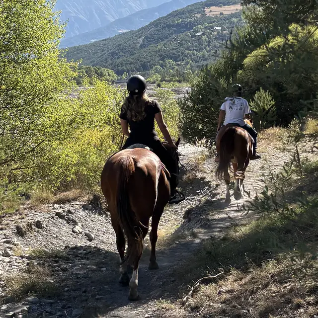 Sortie bivouac avec Ubaye à Cheval