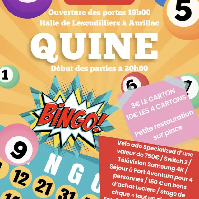 Quine de l'APEL_Aurillac