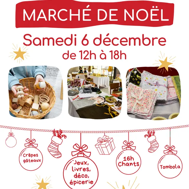 Marché de Noël de l'école Montessori Saint-Louis
