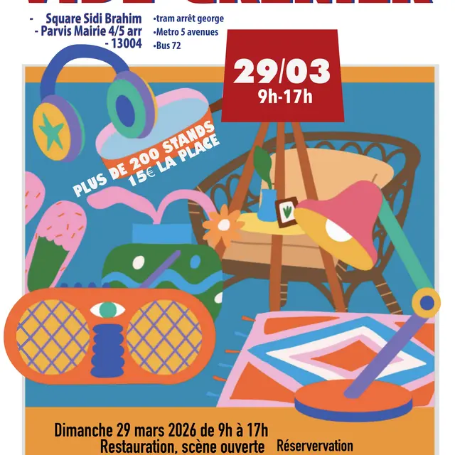 Affiche Vide Grenier