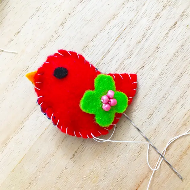 Broche oiseau
