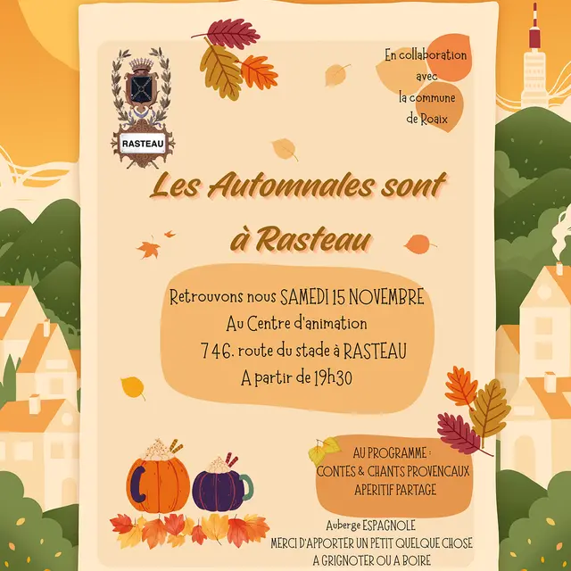 Les Automnales sont à Rasteau - Les Automnales en Vaison Ventoux_Rasteau