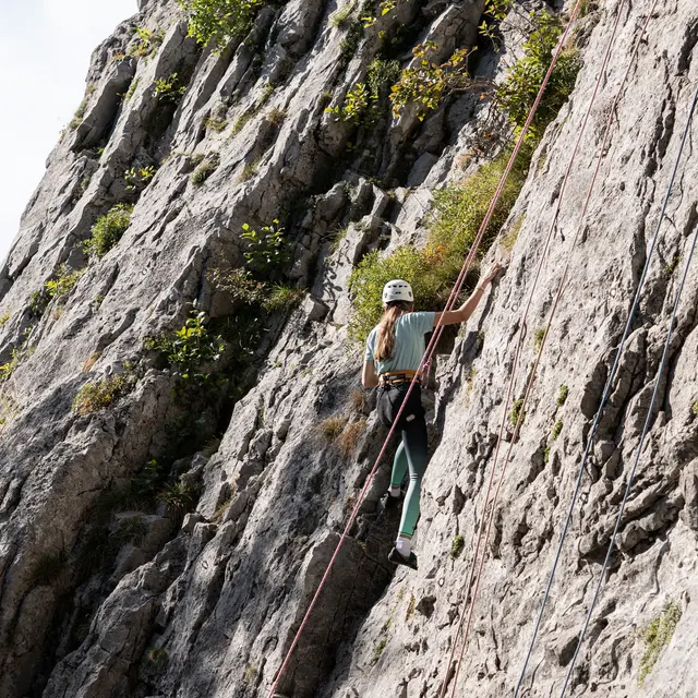 Cours privé d'escalade avec le Bureau des Guides_La Clusaz