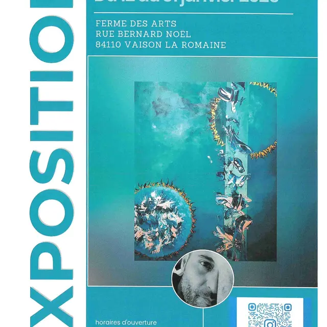 Exposition de peinture - Cédric Moro_Vaison-la-Romaine