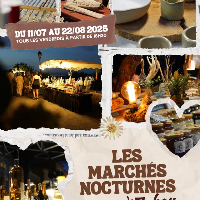 Festival d'été 2025-Les Marchés Nocturnes de Zabou