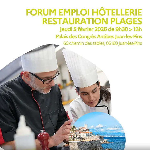 Forum Emploi hôtellerie restauration plages_Juan-les-Pins