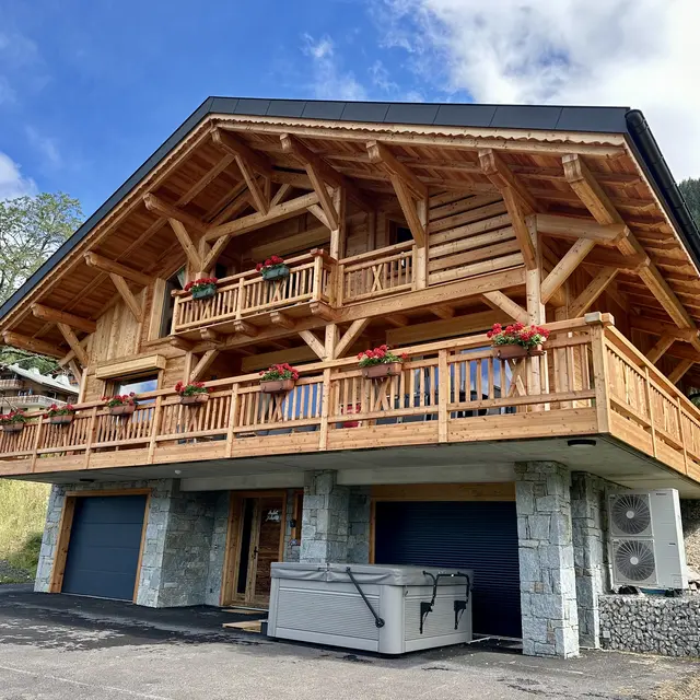 Chalet Juliette extérieur été
