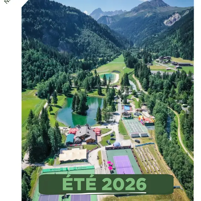Affiche stage tennis été 2026