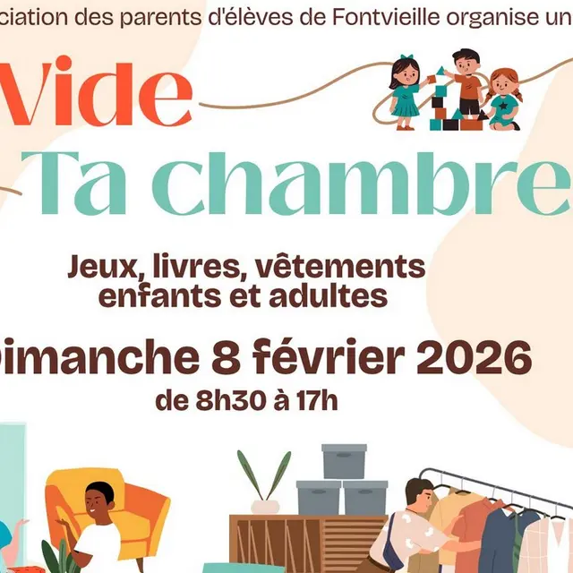 'Vide ta chambre' - organisé par l'APEF de Fontvieille_Fontvieille