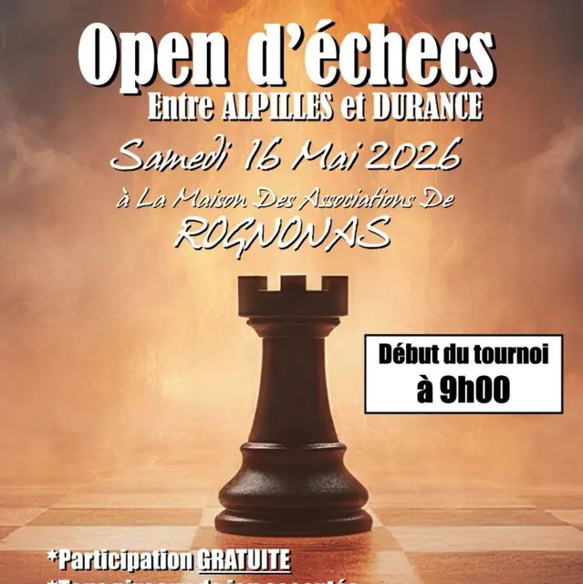 Open d'échecs_Rognonas