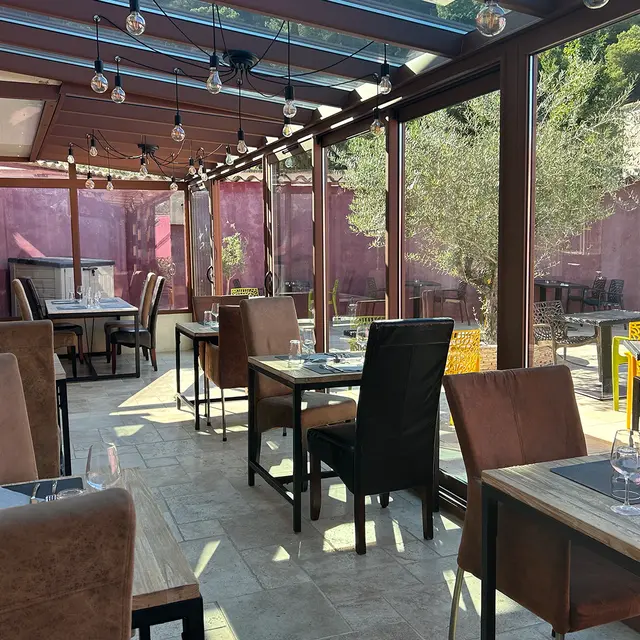 Terrasse restaurant Auberge les Galets