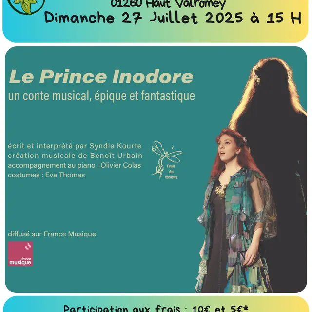 Conte musical, épique et fantastique Le Prince Inodore_Haut Valromey