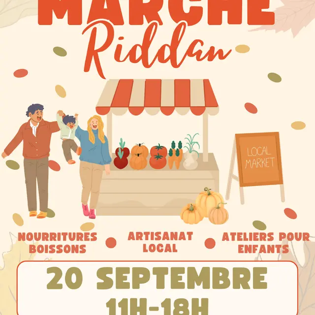 Marché Riddan_Riddes
