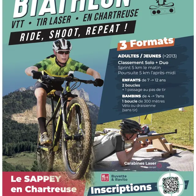 Affiche Summer biathlon VTT
