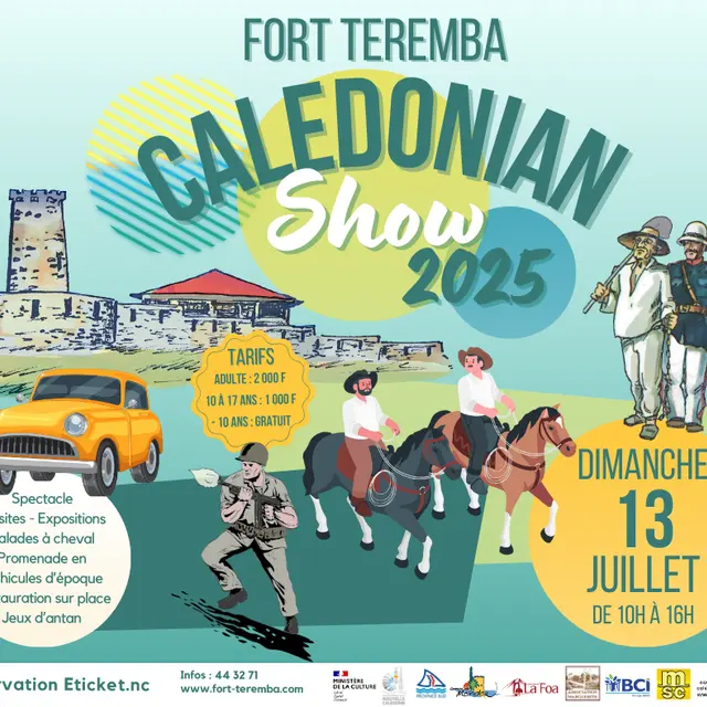 CALEDONIAN SHOW 2025 au FORT TEREMBA_Moindou