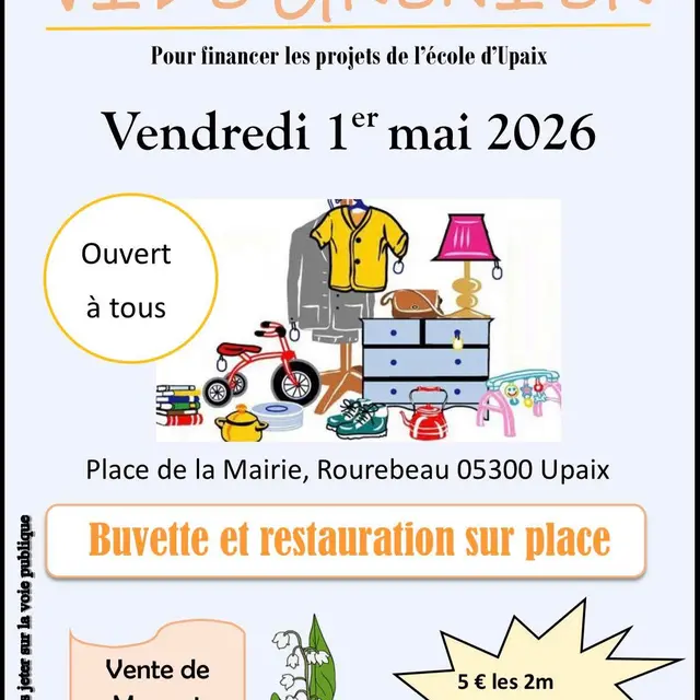 Vide grenier_Upaix