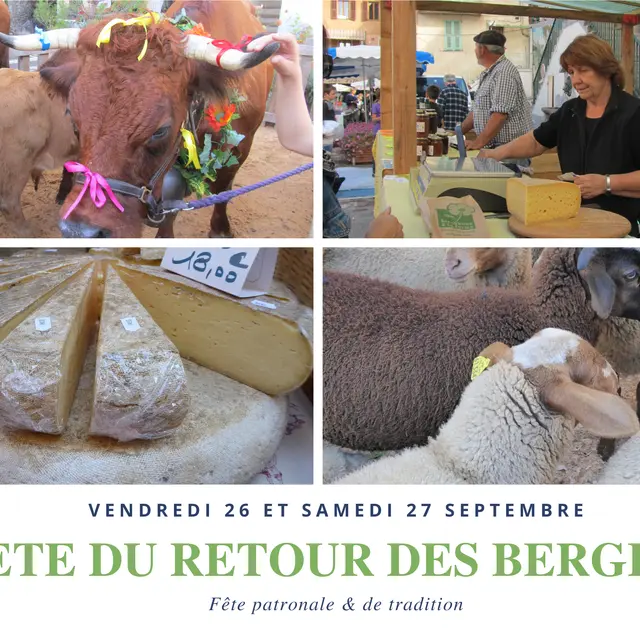 Fête du Brous Retour des bergers_Belvédère