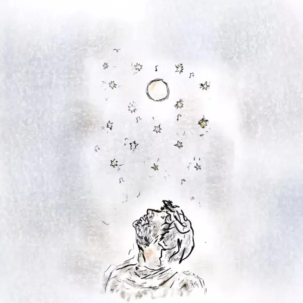 Ruma, l'âne et le boeuf de la crèche de St-François sur le parking du supermarché_Marseille