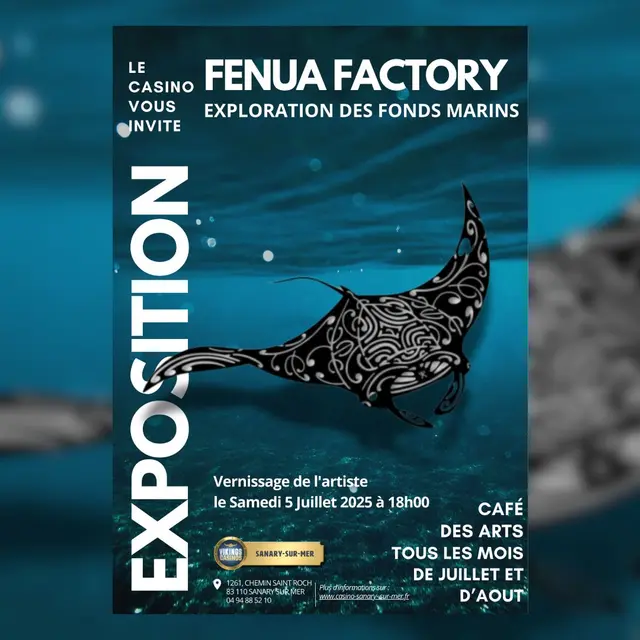 Exposition : Exploration des fonds marins par Fenua Factory_Sanary-sur-Mer