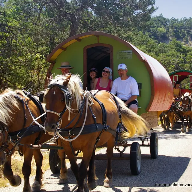 2 circuits et une nuit en roulotte
