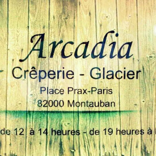 Arcadia crêperie - logo