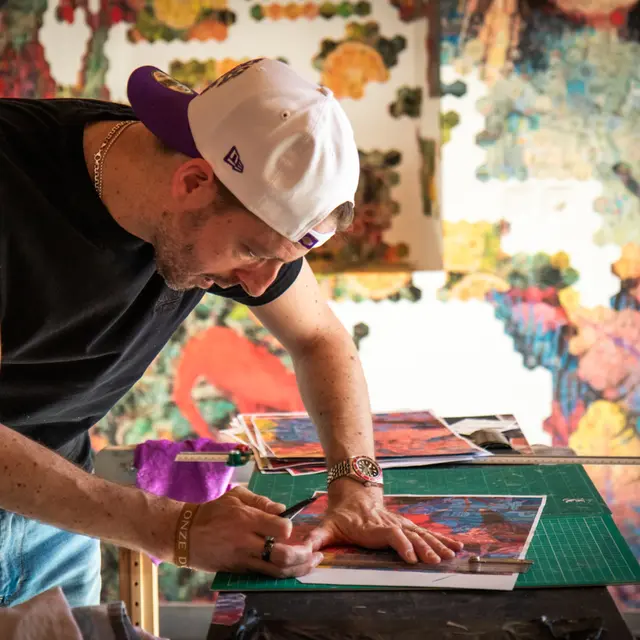 Mosaïque montagnarde de Saro