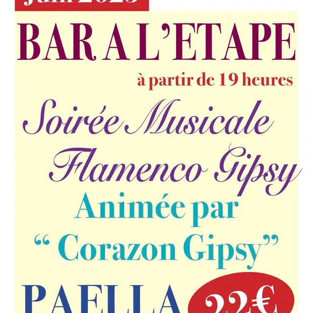 Soirée musicale Flamenco Gipsy_Fontan
