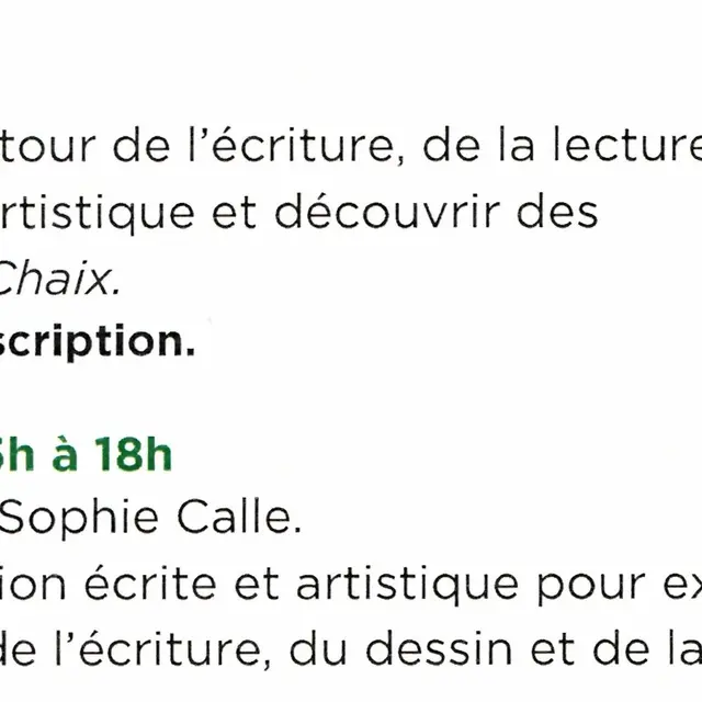 Atelier d'écriture_Tende