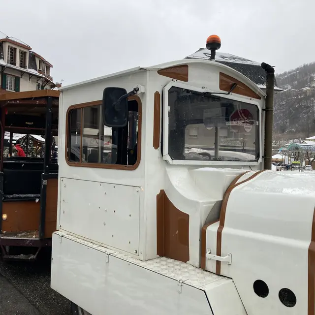 le petit train en hiver