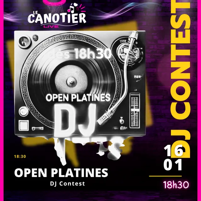 Live musique Open Platines DJ contest_Aurillac