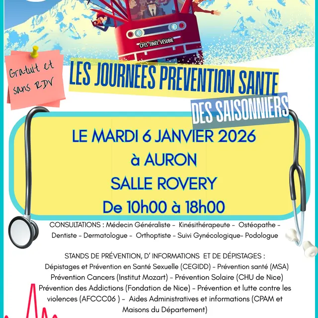 Journée prévention des saisonniers_Auron