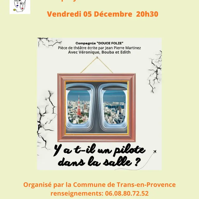 Théatrans le Vendredi - Y a t-il un pilote dans la salle_Trans-en-Provence