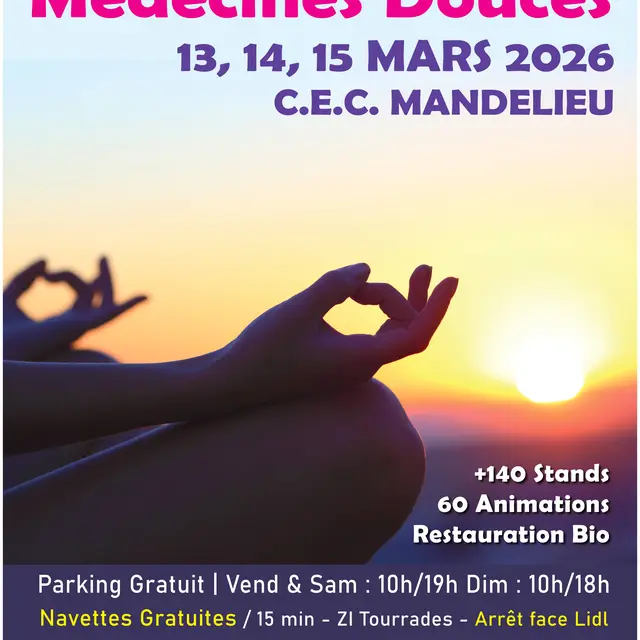 Salon du Bien Être, Bio & Thérapies_Mandelieu-La Napoule