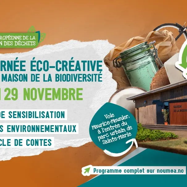 Journée Eco - Créativité  à la Maison de la Biodiversité_Nouméa
